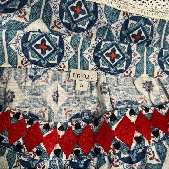 Anthropologie rinku linen blend skirt - Picture 4 of 6